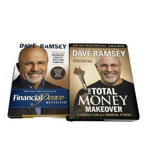 lot of (2) Hardcover DAVE RAMSEY books MONEY